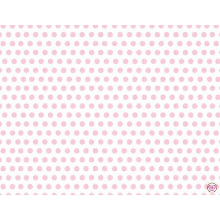 dancing dots pink baby stationery