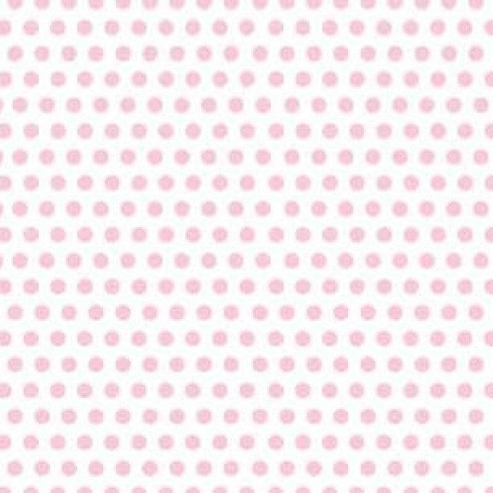 dancing dots pink baby stationery