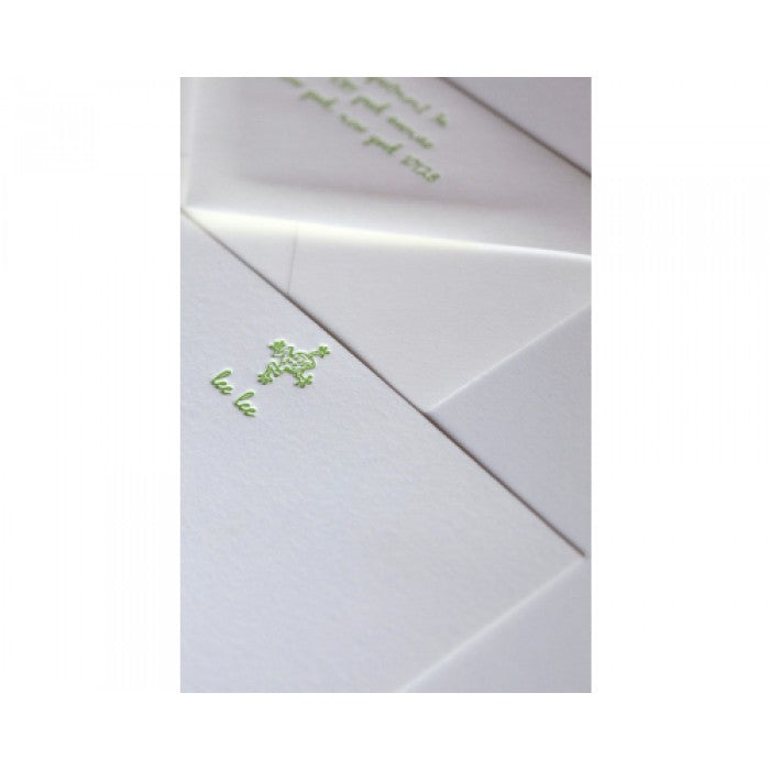 frog lee lee kid's stationery