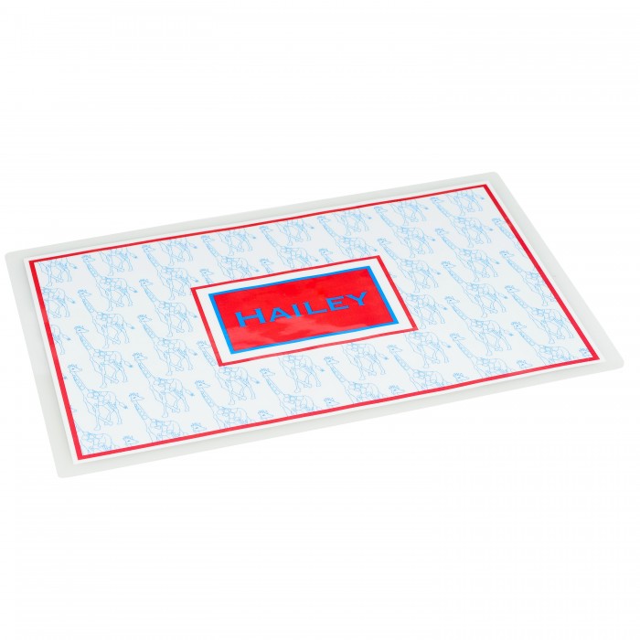 giraffe children's placemat