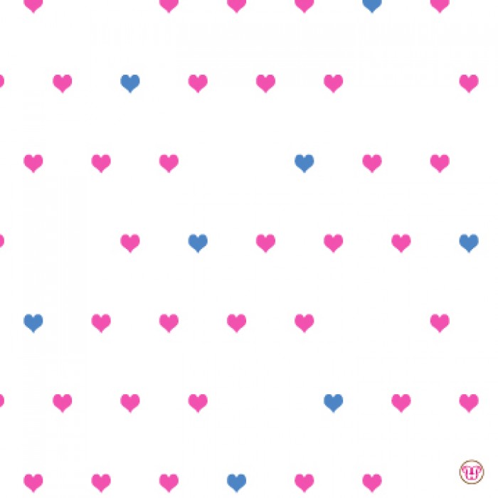 flat print baby announcement - hello! pink