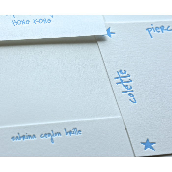 stars kid's stationery