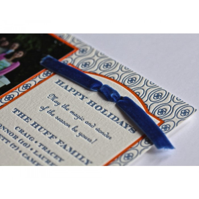 ribbons of love holiday card
