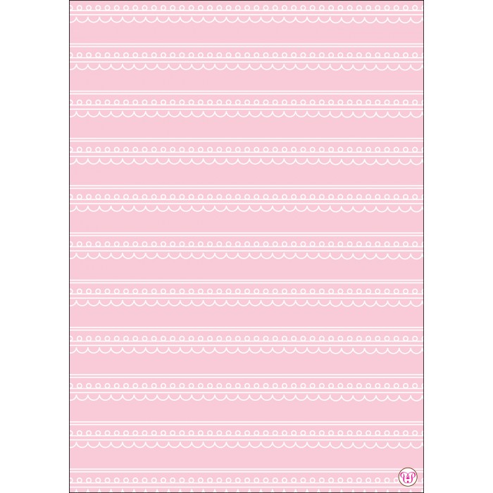 rose monogram baptism invitations