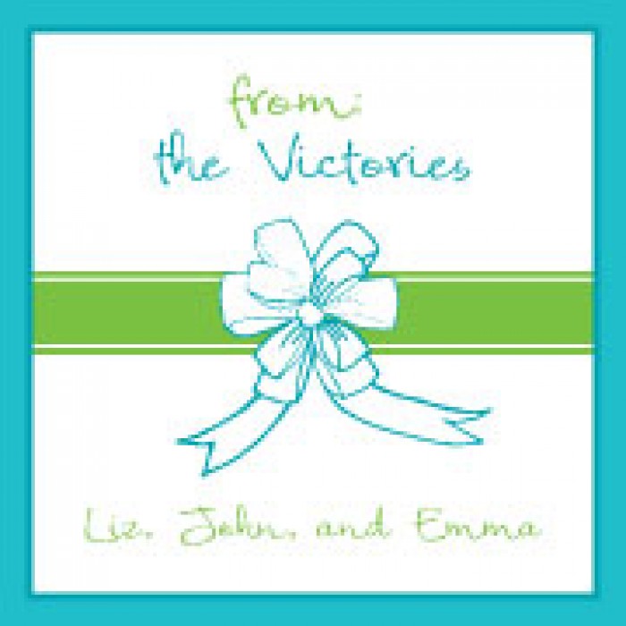 tied up with string holiday cards