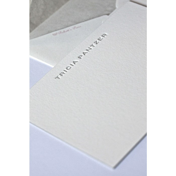 tricia social stationery