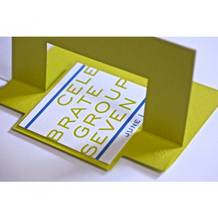 kid's parties invitations - twist and shout invitation