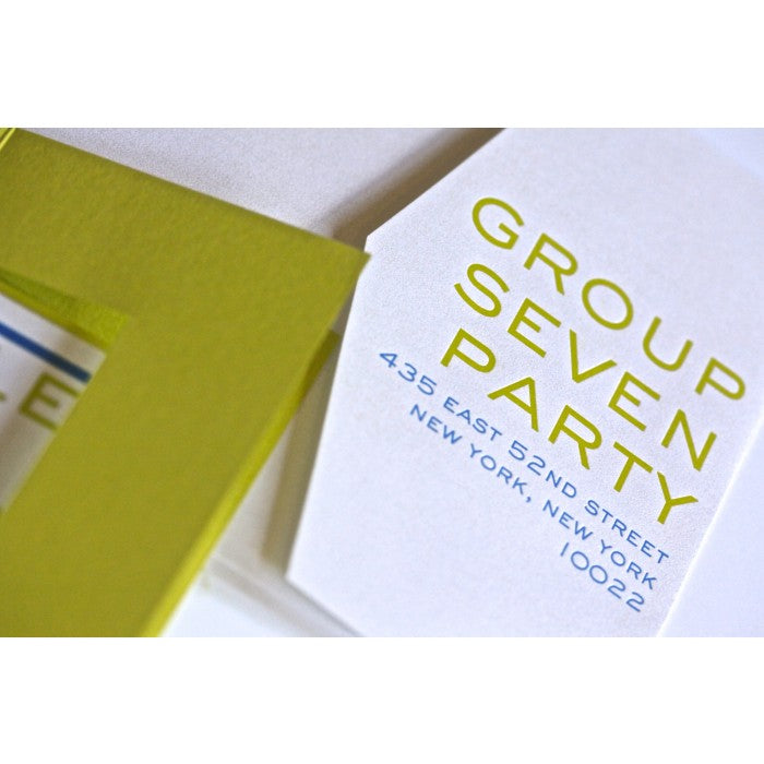 kid's parties invitations - twist and shout invitation