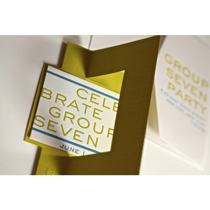 kid's parties invitations - twist and shout invitation