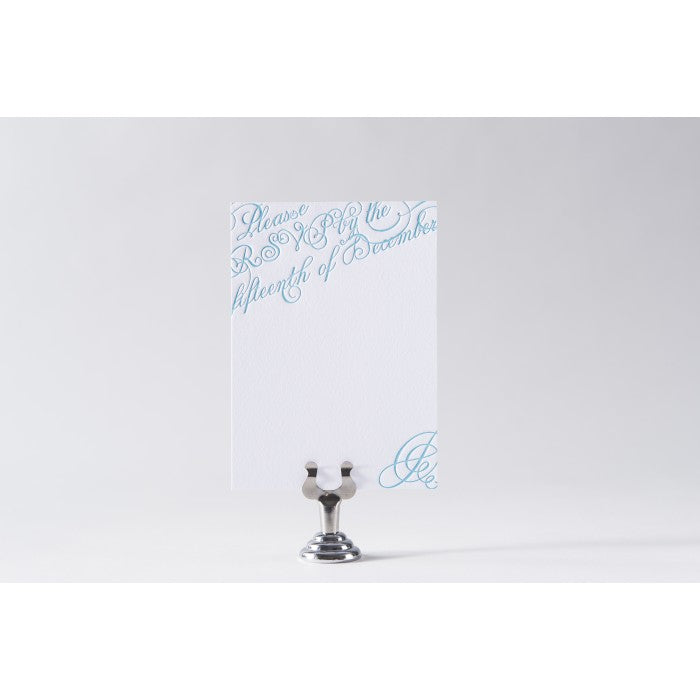 whitney & charles response card