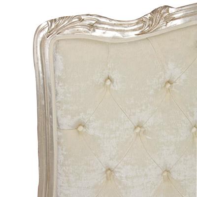 regal king bed - tufted upholstered (custom fabrics and finishes available)