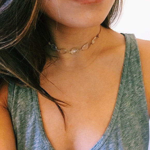 Rose Isadora Statement Choker