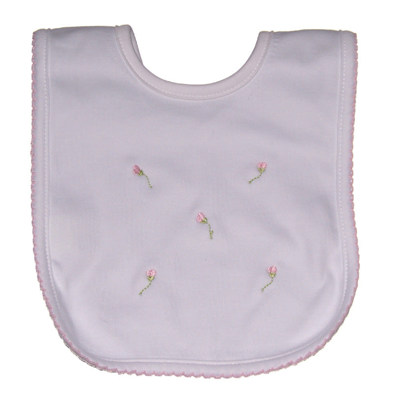 6 piece rosebud layette set
