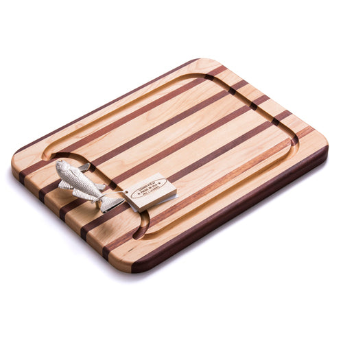 soundview millworks fish handle appetizer handle board