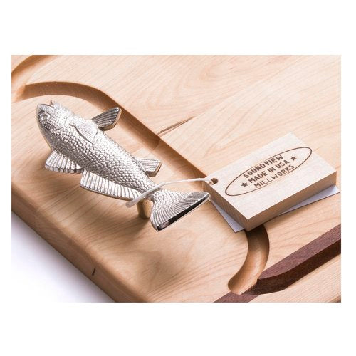soundview millworks fish handle appetizer handle board