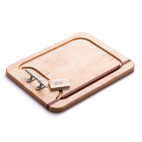 soundview millworks nautical cleat appetizer handle board