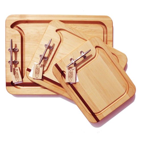 soundview millworks nautical cleat appetizer handle board