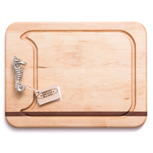 soundview millworks seahorse handle appetizer handle board