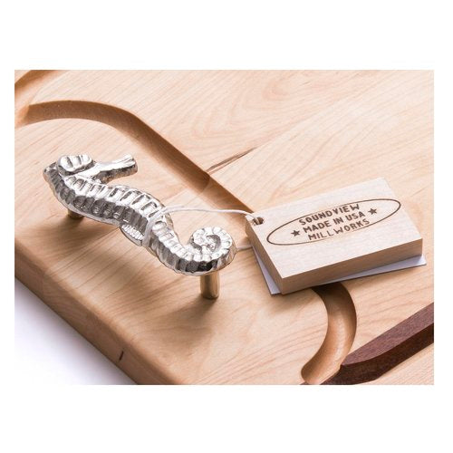 soundview millworks seahorse handle appetizer handle board