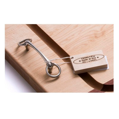 soundview millworks equestrian bit steak handle board