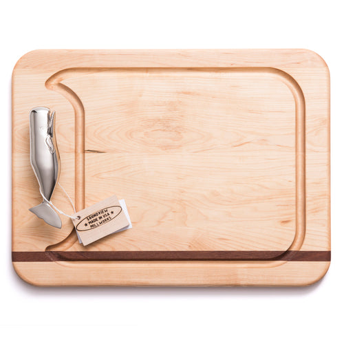 soundview millworks whale handle appetizer handle board