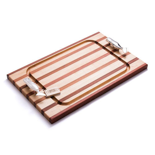 soundview millworks whale handle steak handle board