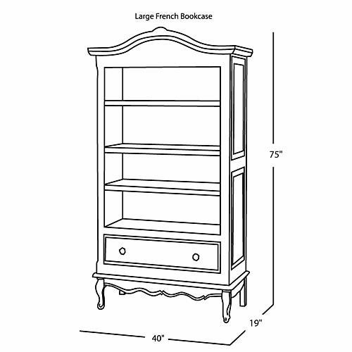 tall french bookcase