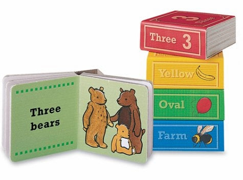 learning block books: numbers, colors, shapes, animals (back ordered)
