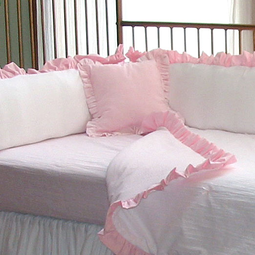 lulla smith princess II crib bedding