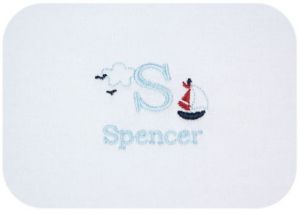 luxury baby gift basket - sailor