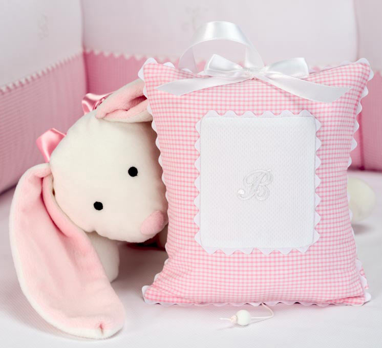 mini checker crib bedding