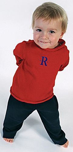 monogrammed roll neck pullover sweater