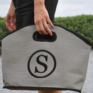 monogrammed solid GG tote