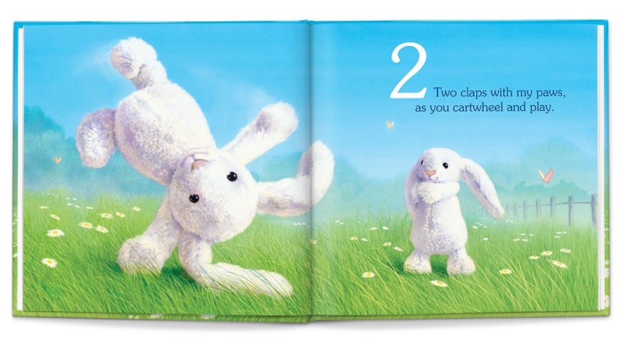 my personalized snuggle bunny book