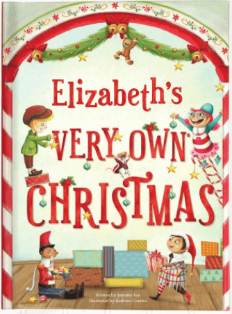 my very own christmas personalized book