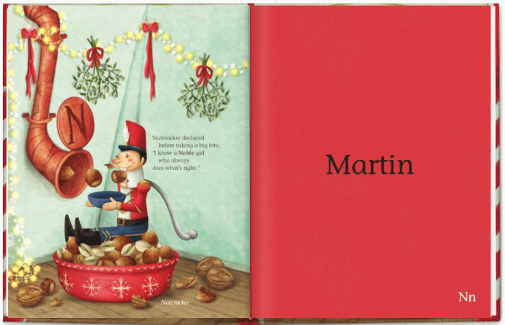 my very own christmas personalized book