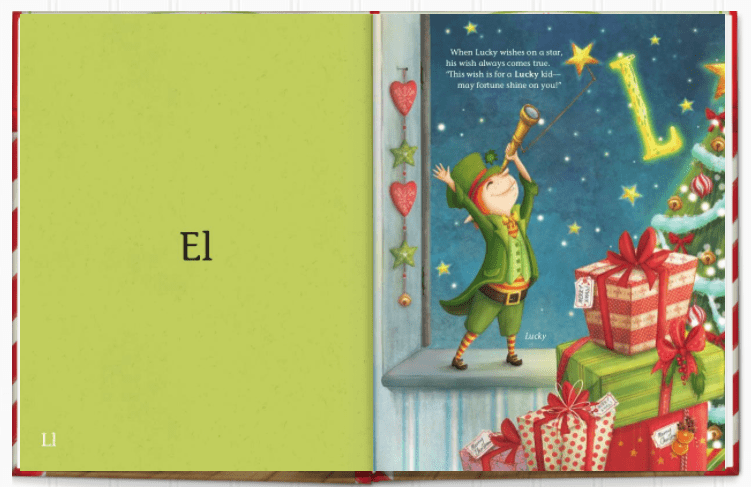 my very own christmas personalized book