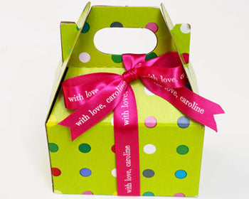 personalized 5/8" satin ribbon - 36 colors