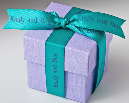 personalized 5/8" satin ribbon - 36 colors