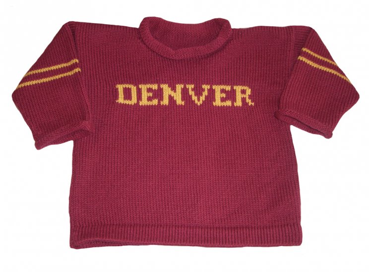 personalized alumni sweater