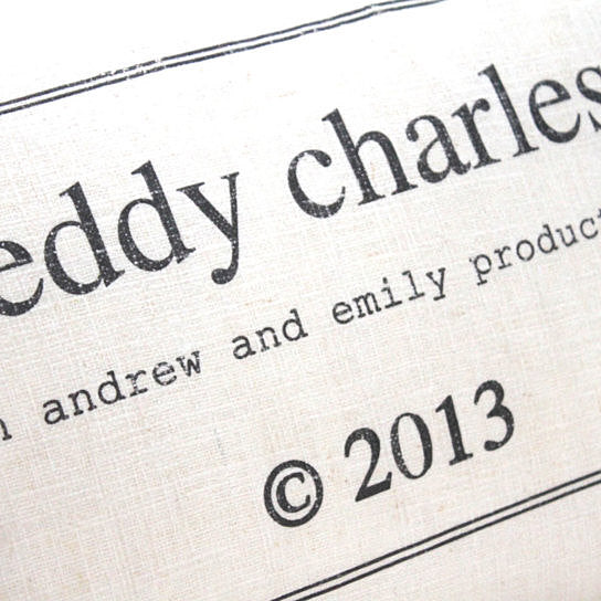 personalized baby pillow - production of (the parker)