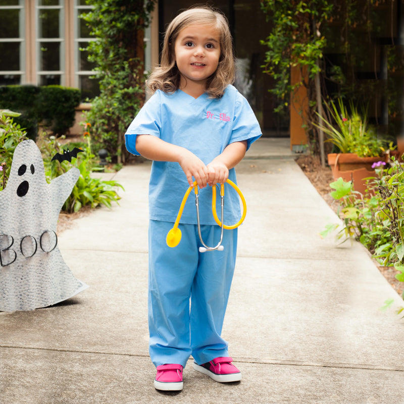 personalized baby scrubs