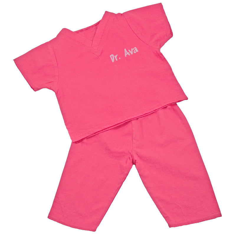 personalized baby scrubs