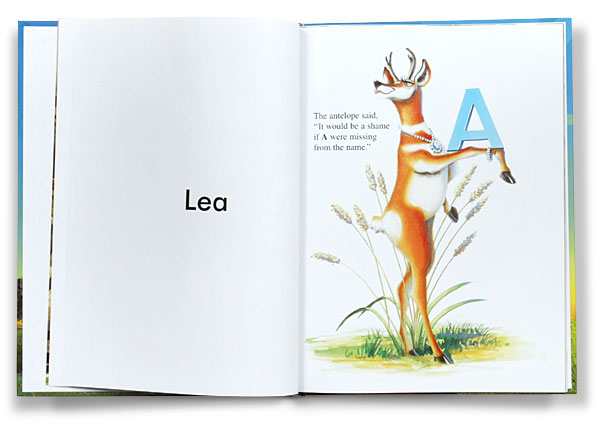 personalized child's book - my very own name