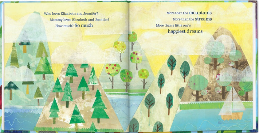 personalized child's book - who loves me (siblings)