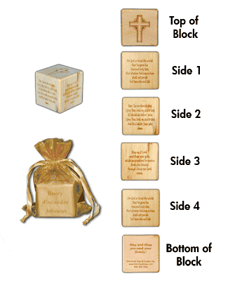 personalized faith block