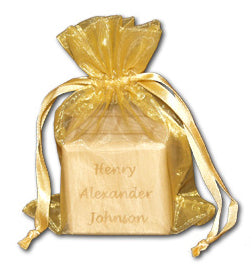 personalized hebrew birth block