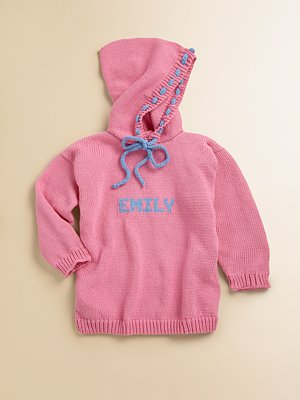 personalized hooded sweater