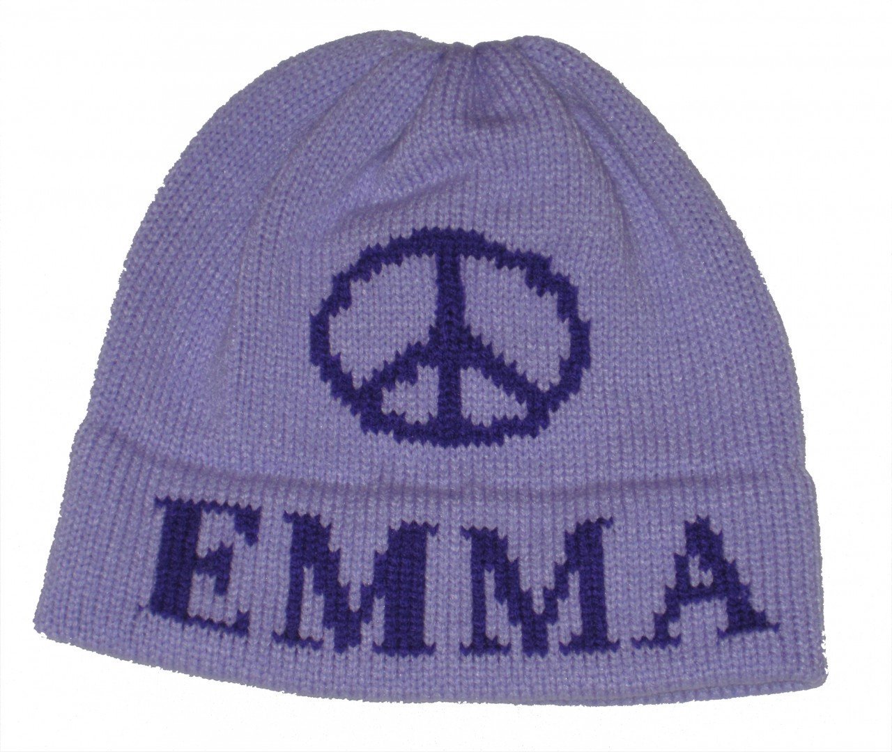 personalized large peace sign hat
