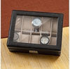 personalized mens leather watch case